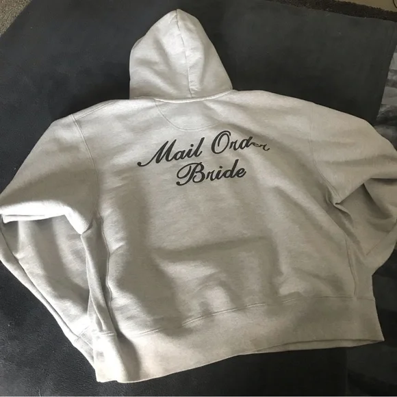 Oversized Heavy Hoodie Grey - Picture 2 of 2